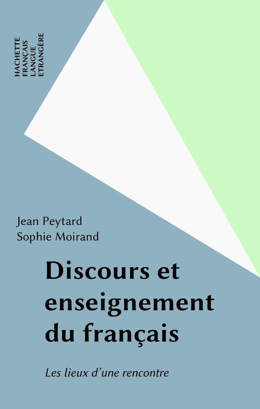 Discours et enseignement du français - cover