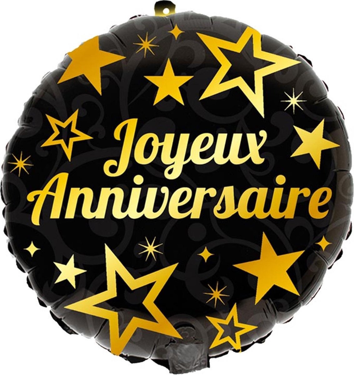 SUD TRADING - Metallic Joyeux Anniversaire ballon