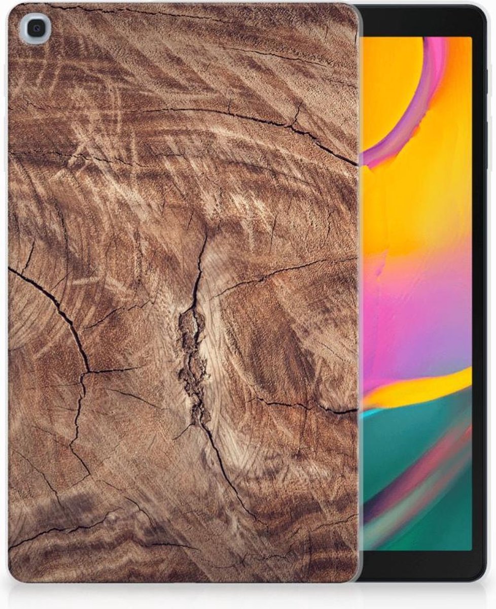 Samsung Galaxy Tab A 10.1 (2019) Silicone Tablet Hoes Tree Trunk