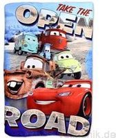 Disney Cars open road fleece deken 100 x 140 cm