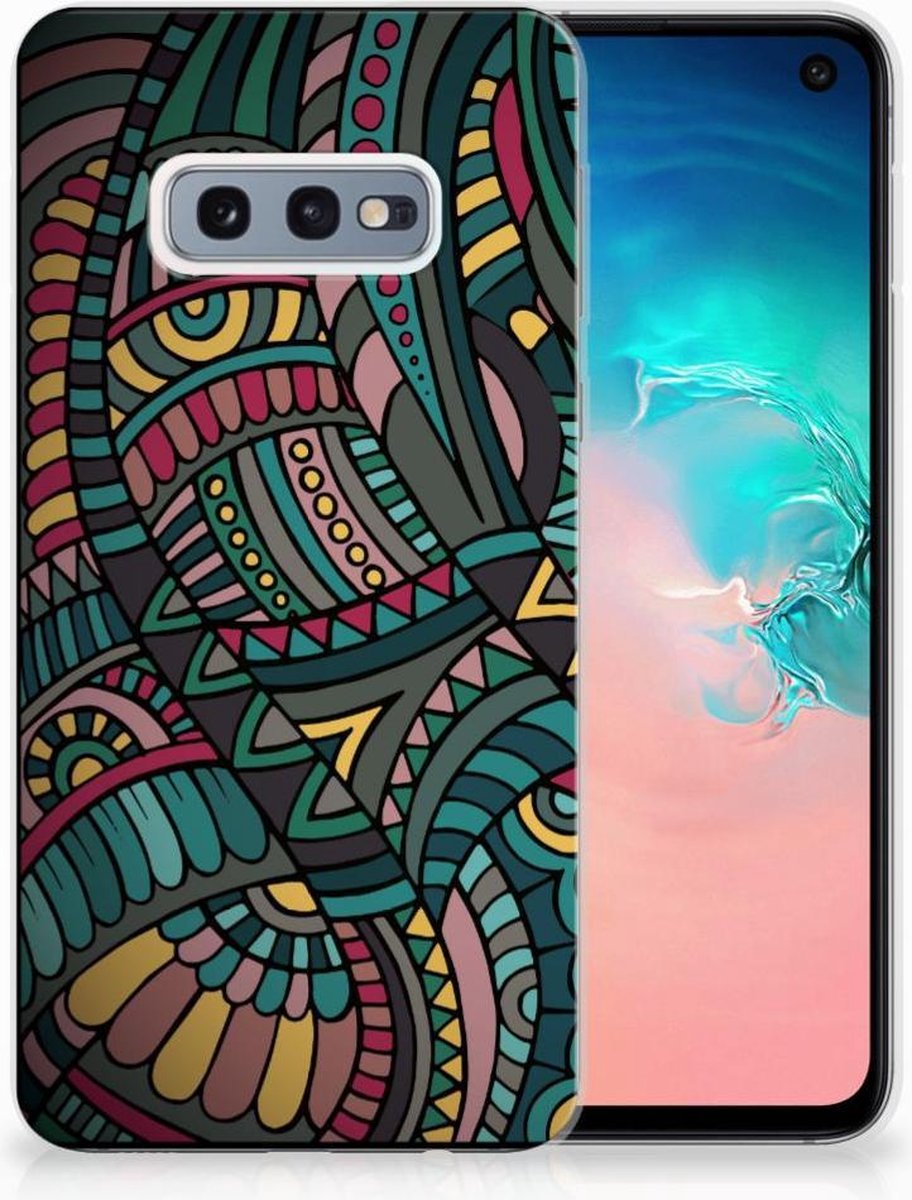 TPU Hoesje voor Samsung Galaxy S10e TPU bumper Aztec