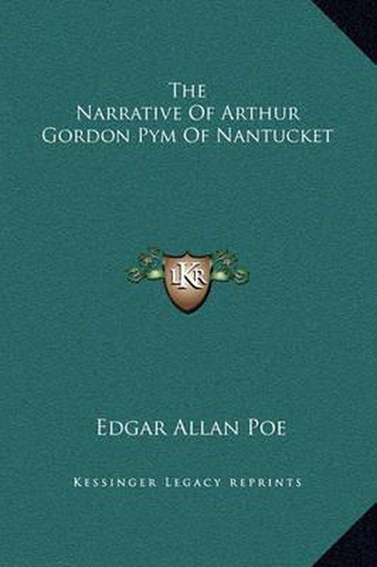 The Narrative of Arthur Gordon Pym of Nantucket - cover