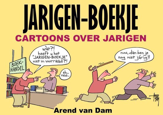 Cover van het boek 'Jarigen-Boekje' van Arend van Dam