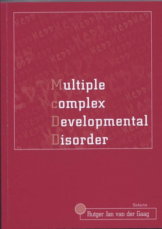 Cover van het boek 'Multiple Complex Developmental Disorder'