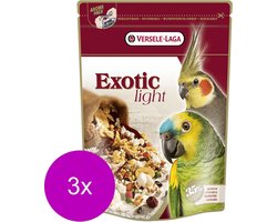 Versele-Laga Prestige Premium Exotic Light Graanmix - Vogelvoer - 3 x 750 g