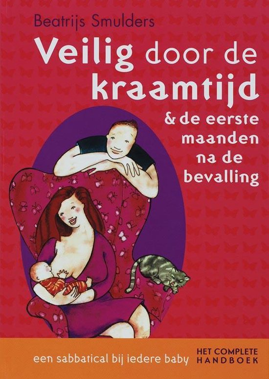 Cover van het boek 'Veilig door de kraamtijd' van Beatrijs Smulders