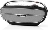 Nedis RDFM5300B Draagbare Radio  Bluetooth - Zwart/Zilver