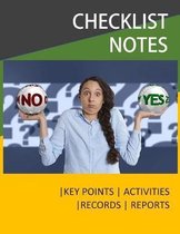 Checklist Notes