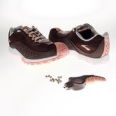 Dames Hardloopschoen - Brooks Mach 8 Spikeless - Bruin/Roze maat 41