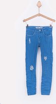 Tiffosi-meisjes-skinny fit jeans-Blake K186-kleur: lichtblauw-maat 128