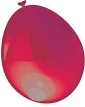 Ballonnen metallic magenta (Ã˜30cm, 50st)