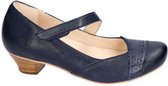 Brako -Dames -  blauw donker - pumps & hakschoenen - maat 37
