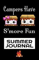 Campers Have S'more Fun Summer Journal