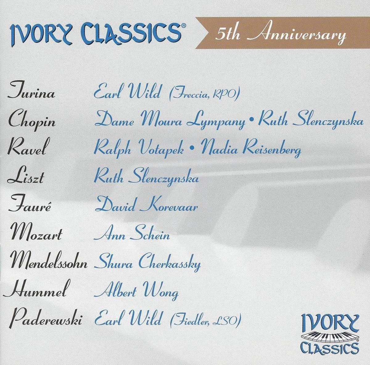 Ivory Classics - 5th Anniversary