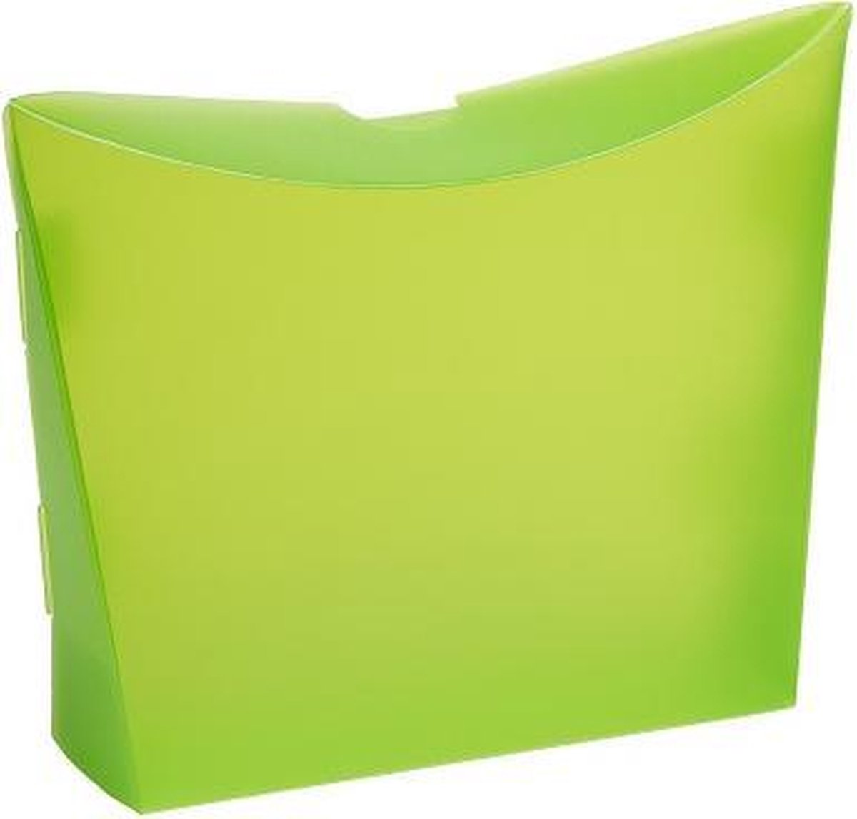 Colorz geschenkverpakking 13,5x13,5x4 cm APPELGROEN (100 stuks)