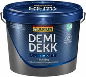Jotun Demidekk Ultimate Täckfärg - Jotun Verf - Buitenbeits Dekkend - Watergedragen - 10 liter - RAL 9005 Zwart