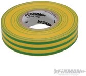 Fixman Isolatietape - 50 mm x 33 meter - Geel