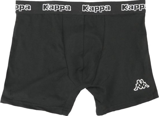 Kappa 2pack Boxers 304JB30-950, Mannen, Zwart, Sportonderbroek maat: XL