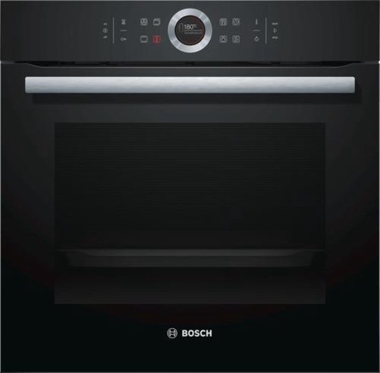 Bosch Serie 8 HBG635BB1 Electrisch 71l A+ Zwart, Roestvrijstaal oven