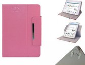 3q Surf Mt7801 Diamond Class Cover, 360° Draaibare Hoes, Luxe Case, Kleur Roze, merk i12Cover