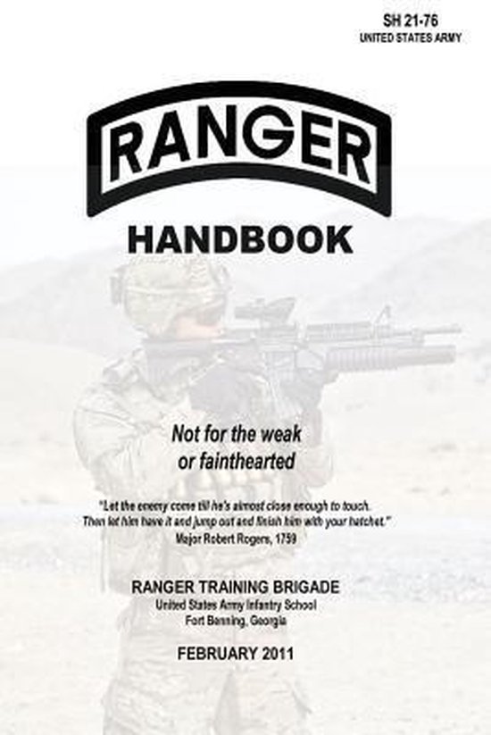 Patrolling Ranger Handbook Ranger Handbook, Ranger Training Brigade | 9781492913566 | Boeken | bol