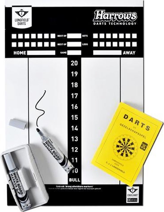 Afbeelding van het spel Scorebord met spelregels, Maxiflo stift en wisser