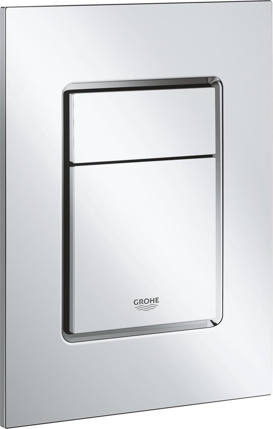 GROHE Skate S Cosmopolitan Bedieningspaneel Toilet - Dual flush - Chroom