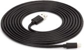 Griffin Lightning to USB Cable 2.4A Black 3m GP-007-BLK