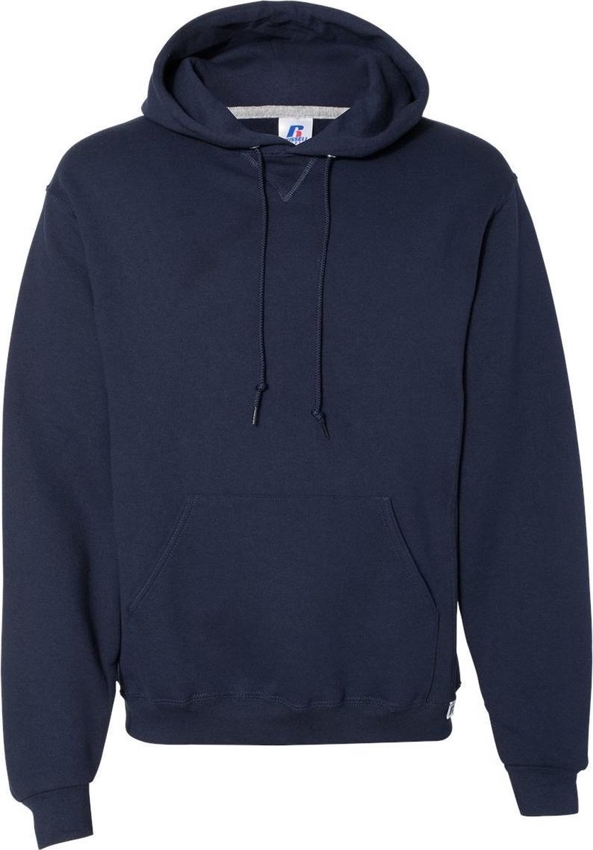 Russell Athletic Adult Dri-Power Hooded Sweatshirt - Navy - Medium