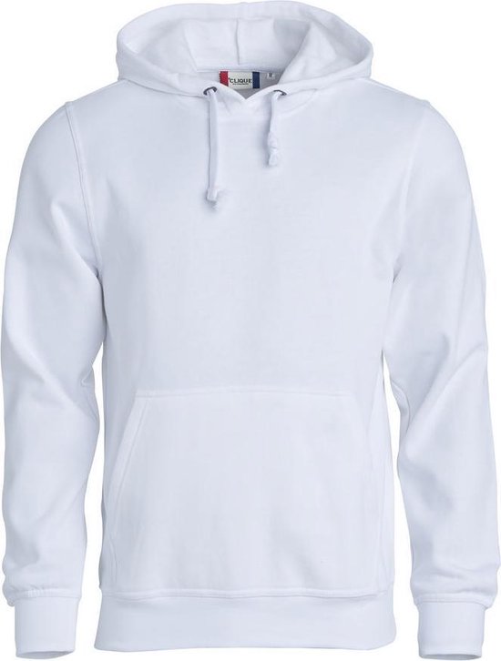 Clique Basic hoody Wit maat M