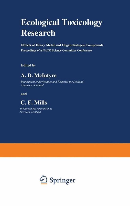 Biomedical and Life Sciences (R0) - Ecological Toxicology Re ... - cover