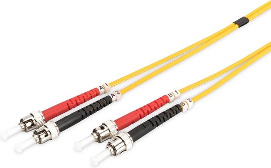 Fiber Optic Cable Singlemode Duplex Os2 St/St 9/125 - 2M
