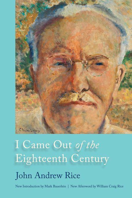 I Came Out of the Eighteenth Century - cover