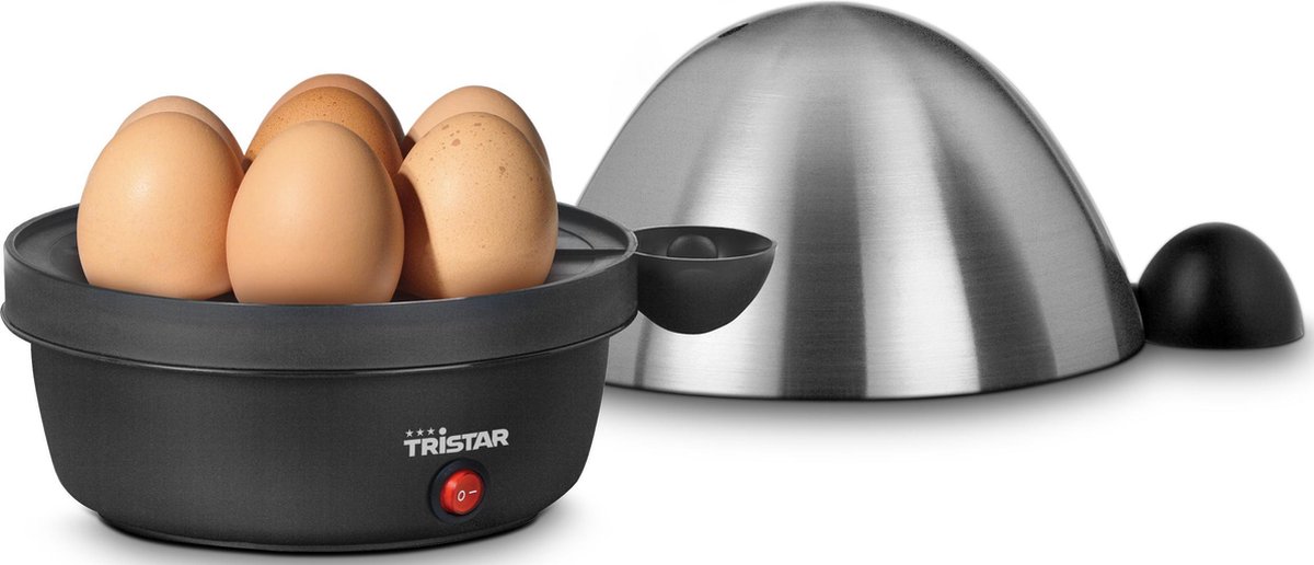 Tristar EK-3076 Eierkoker – Geschikt voor 7 eieren – Inclusief eierprikker... | bol.com