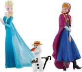 Bullyland Disney Frozen figuren set Elsa, Anna en Olaf