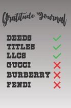 Deeds, Titles, LLCs