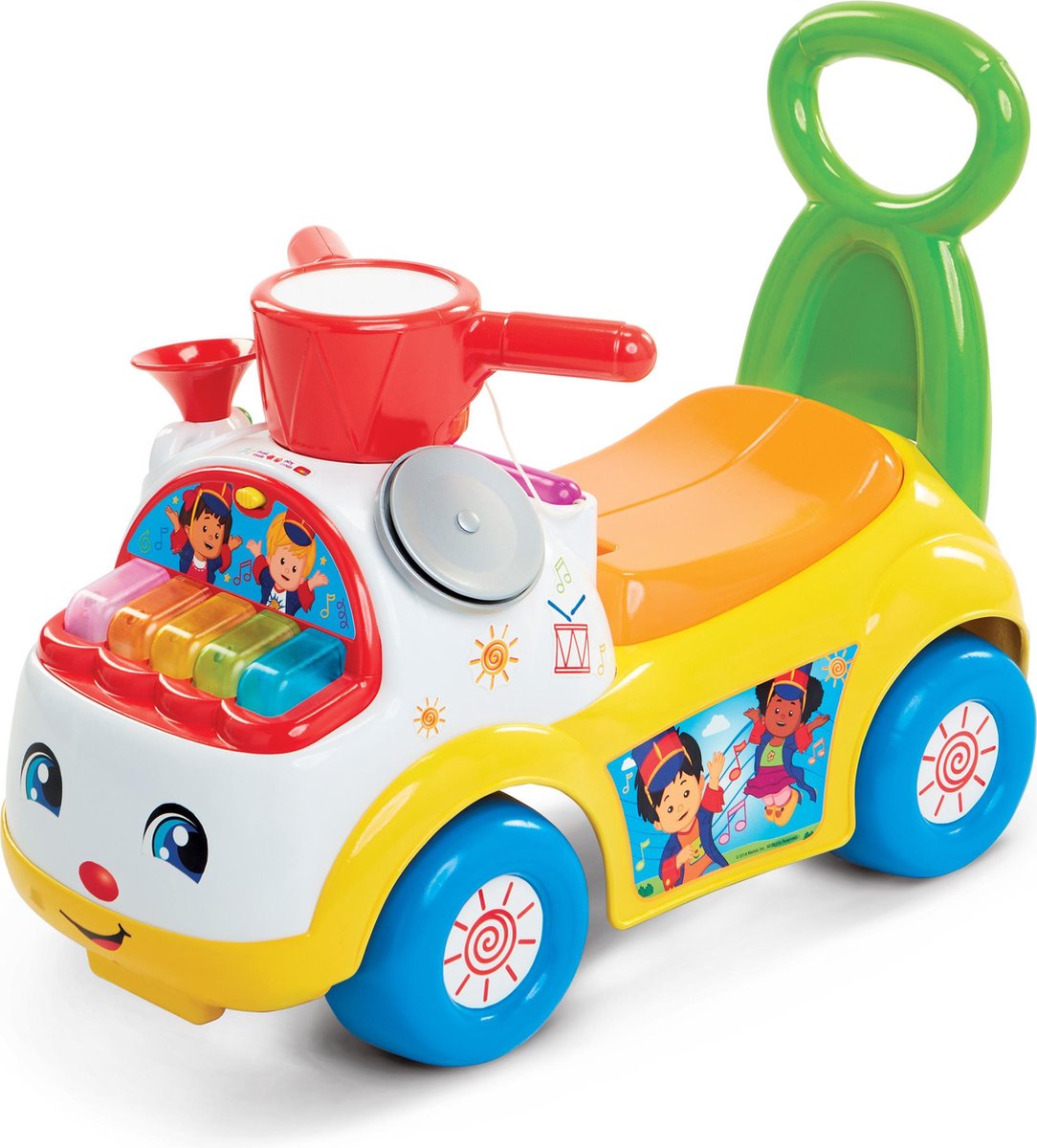 Fisher-Price Little People Music Parade - Loopauto - Geel | bol.com