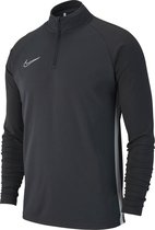 Nike Dry Academy 19 Drill Top Sportshirt - Maat XL  - Unisex - zwart/wit Maat 158/170