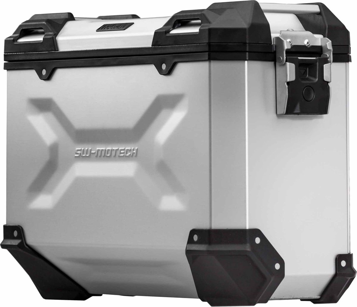 Motorkoffer Sw Motech Trax Adventure Alubox M 37 Ltr Rechts Zilver