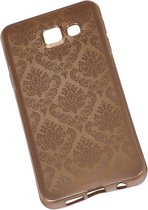 Goud Brocant TPU back case cover hoesje voor Samsung Galaxy A3 (2016)