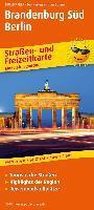 Brandenburg-Berlin-Süd. Straßen- und Freizeitkarte 1 : 200 000