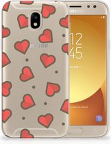 Geschikt voor Samsung Galaxy J5 2017 TPU Hoesje Design Hearts