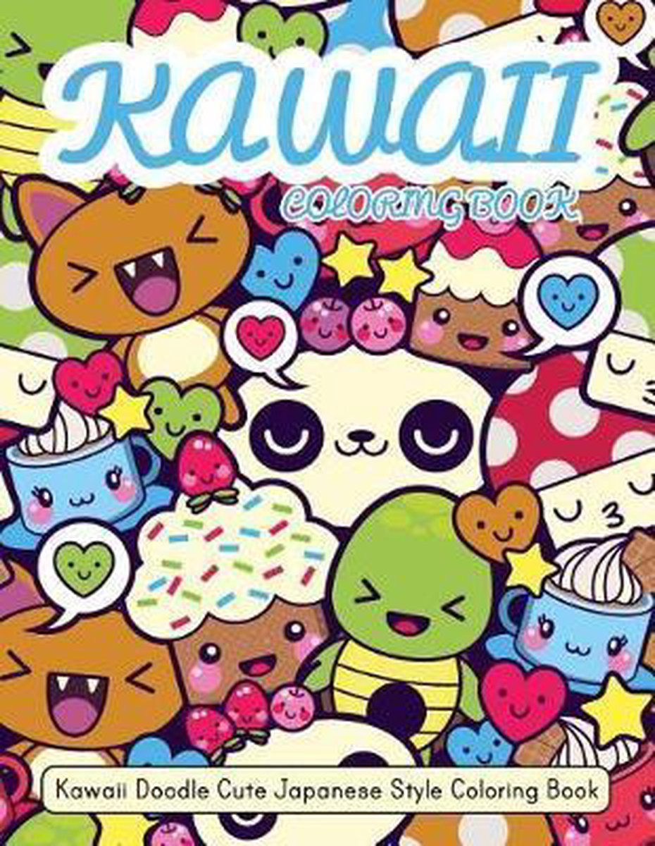 Kawaii Coloring Book - Russ Focus