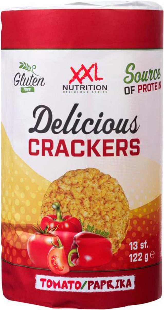 XXL Nutrition Delicious Crackers 13,9 Eiwit, Proteïne Snack 1 x 13 Crackers bol