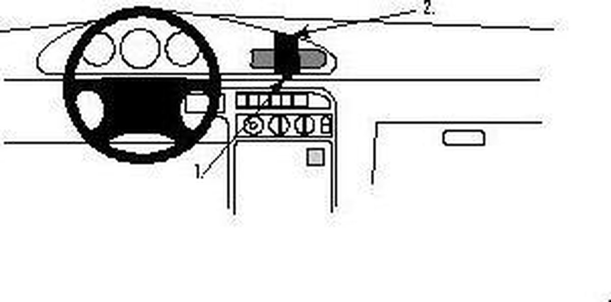 Brodit Proclip Center Mount (852245)