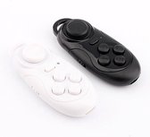 3 in1 draadloze bluetooth gamepad selfie afstandsbediening shutter universeel Zwart