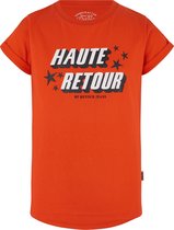 Retour Jeans Meisjes T-shirt - Flame orange - Maat 116