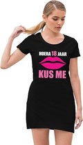 18 jaar kus me verjaardag jurkje zwart voor dames L (42)