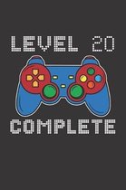 Level 20 Complete