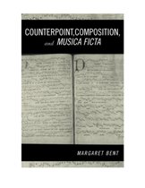 Counterpoint, Composition, and Musica Ficta